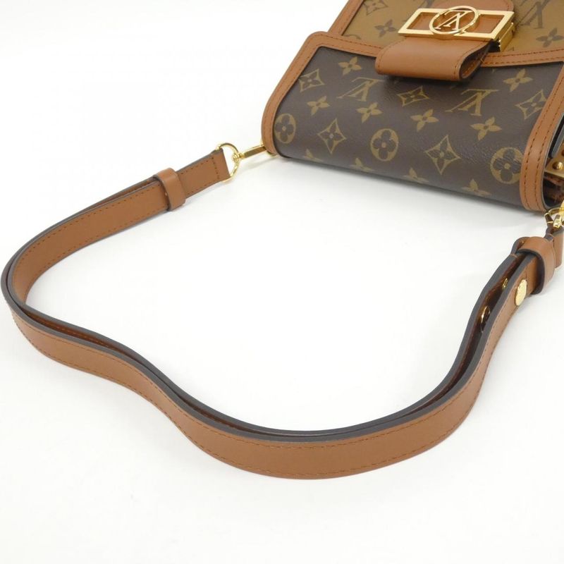 Louis Vuitton Monogram Reverse Dauphine MINI M44580 Shoulder Bag