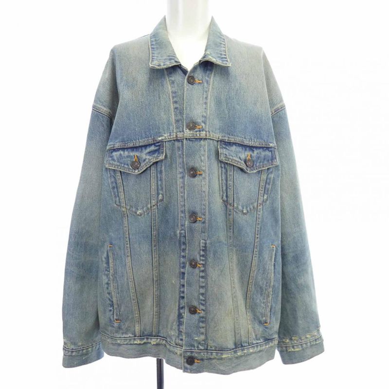 Balenciaga 721709 Tnw60 Denim Jacket