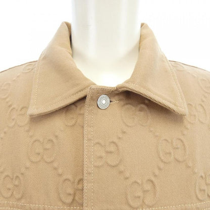 Gucci GG Pattern 766128 Xdcs7 Denim Jacket