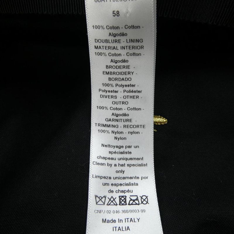 Christian DIOR ARTY Nylon Veil 86aty920g130 Cap