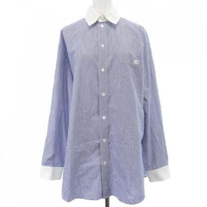 Celine Triomphe Striped Overshirt 2c775602p Shirt