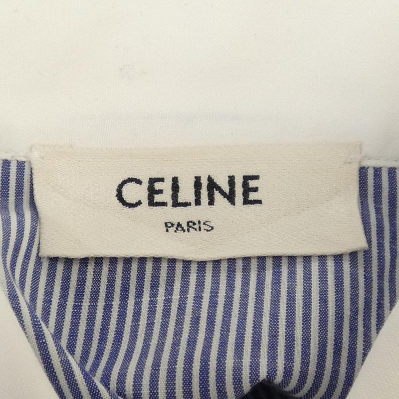 Celine Triomphe Striped Overshirt 2c775602p Shirt