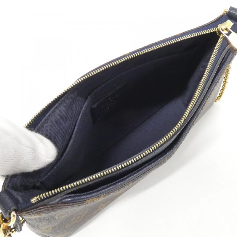 Louis Vuitton Monogram Pallas Clutch M44058 Shoulder Bag