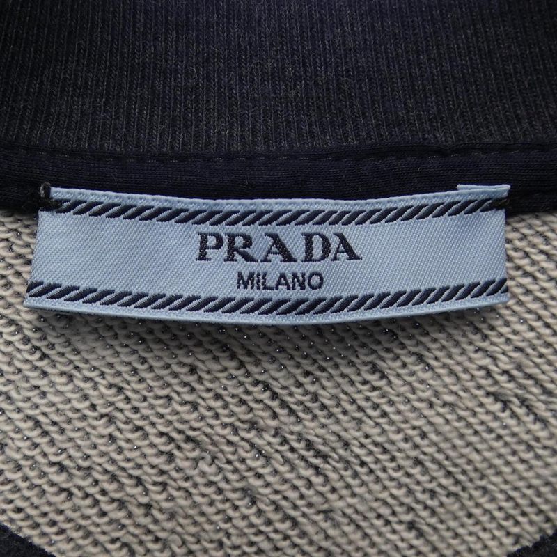Prada Oversized Cotton Fleece 134676 S232 1X6Q Sweatshirt