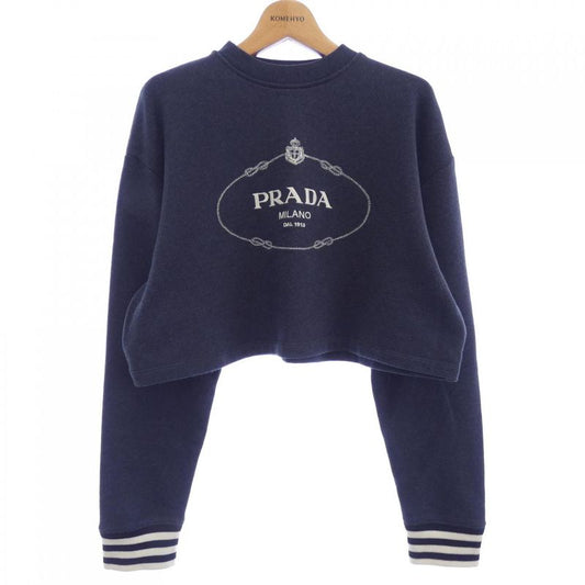 Prada Oversized Cotton Fleece 134676 S232 1X6Q Sweatshirt