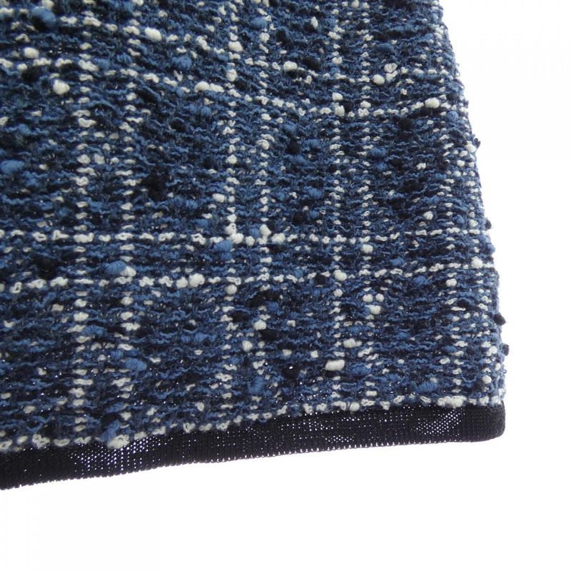 Christian DIOR Canage Cotton Blend Tweed 514j03a7521 Skirt