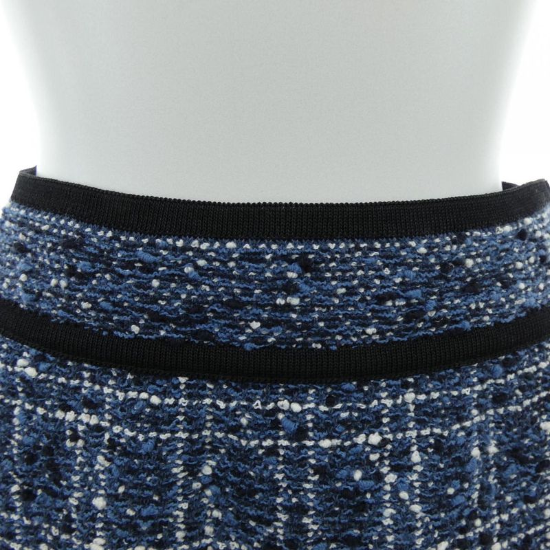 Christian DIOR Canage Cotton Blend Tweed 514j03a7521 Skirt