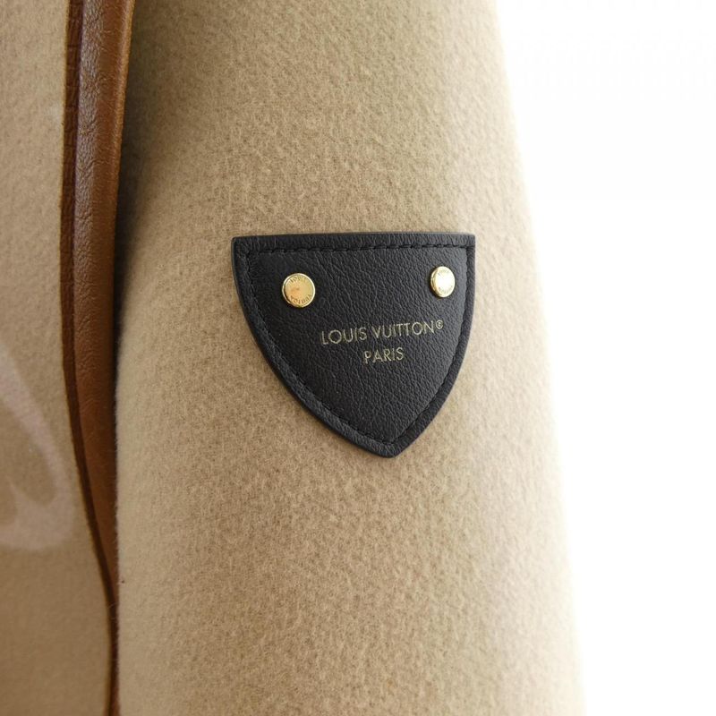 Louis Vuitton Belted Double Face Hooded Wrap Coat Fmco05nuv Coat