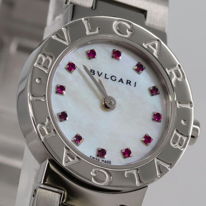 Bulgari 12R Japan Limited Bb23ss Bb23wss 12corj SS Quartz