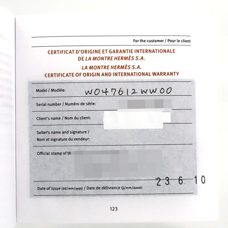 Hermes Cape Cod Cc1.710 SS Automatic