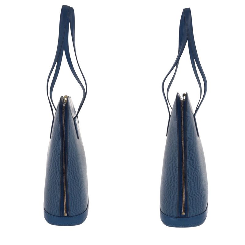 Louis Vuitton Epi le Sac Toledo Blue Gold Hardware Leather M52285 Tote Bag