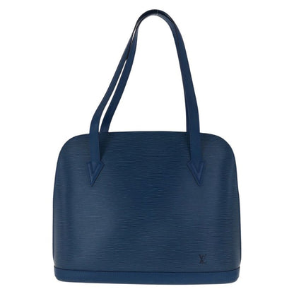 Louis Vuitton Epi le Sac Toledo Blue Gold Hardware Leather M52285 Tote Bag