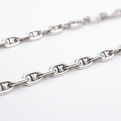 Hermes Chaine D'ancre Bracelet Bangle Cuff AG 925 Silver Mini