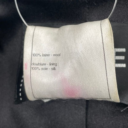 Chanel Jacket Coat 2011 Gripoix Worn by Keira Knightley Black Size 42