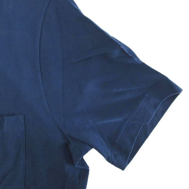 Hermes Saddle Stitch T-Shirt Cut and Sleeve Short Sleeve H Logo Embroidery Crew