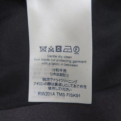 Louis Vuitton 20ss 100% Silk Striped Satin Skirt Black Beige 36 Made in France