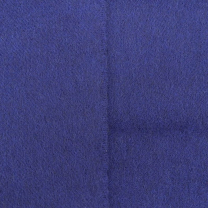 Hermes Imprime Hermes Odysee 100% Cashmere H Logo Design Fringed Scarf Navy