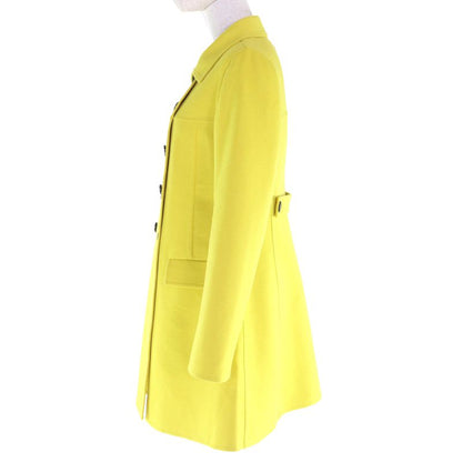 Christian Dior 22ss 220m28a1116 Wool Rabbit Double Breasted Coat Worn on the