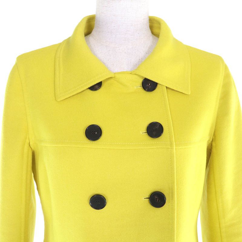 Christian Dior 22ss 220m28a1116 Wool Rabbit Double Breasted Coat Worn on the