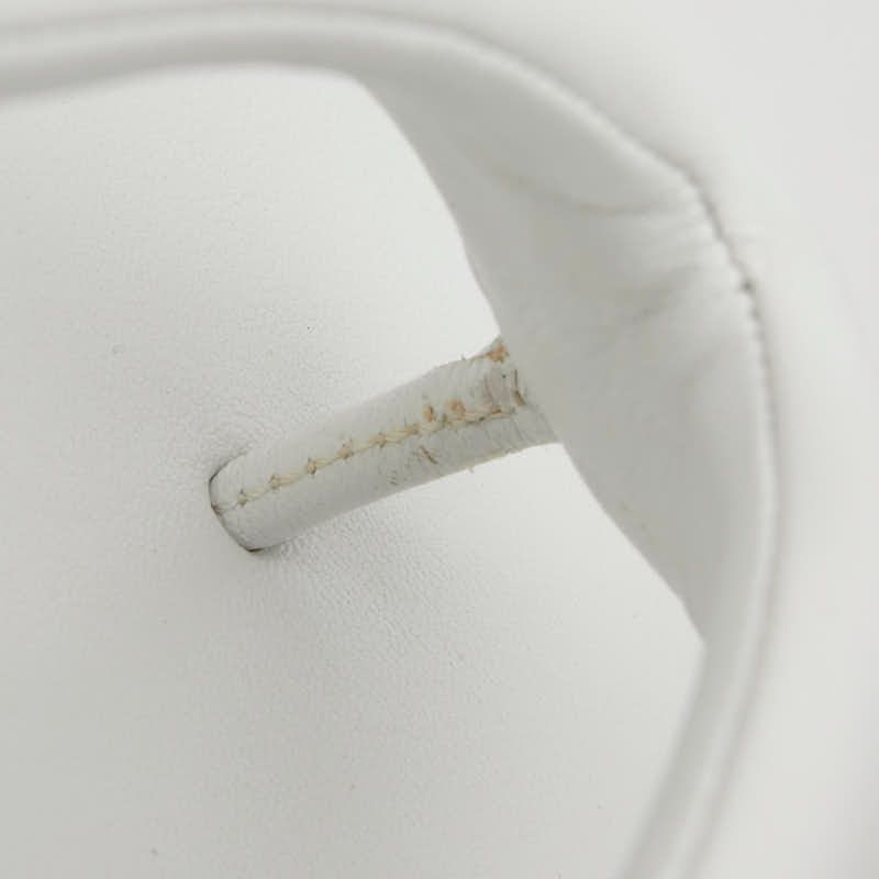 Balenciaga 22ss Rise Thong Sandal Size 39 693549 White Leather Women's Balenciag