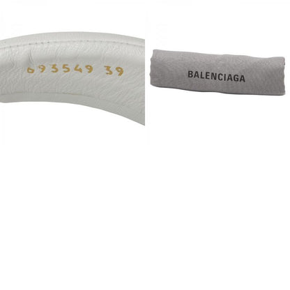 Balenciaga 22ss Rise Thong Sandal Size 39 693549 White Leather Women's Balenciag