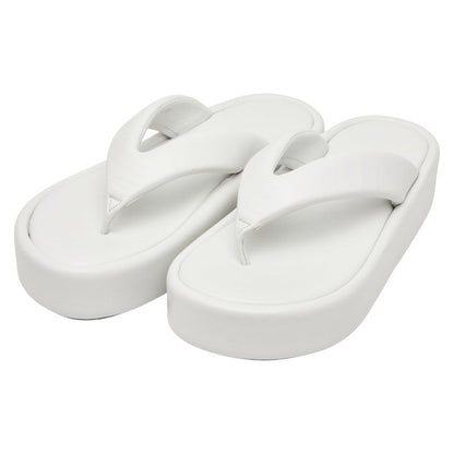 Balenciaga 22ss Rise Thong Sandal Size 39 693549 White Leather Women's Balenciag