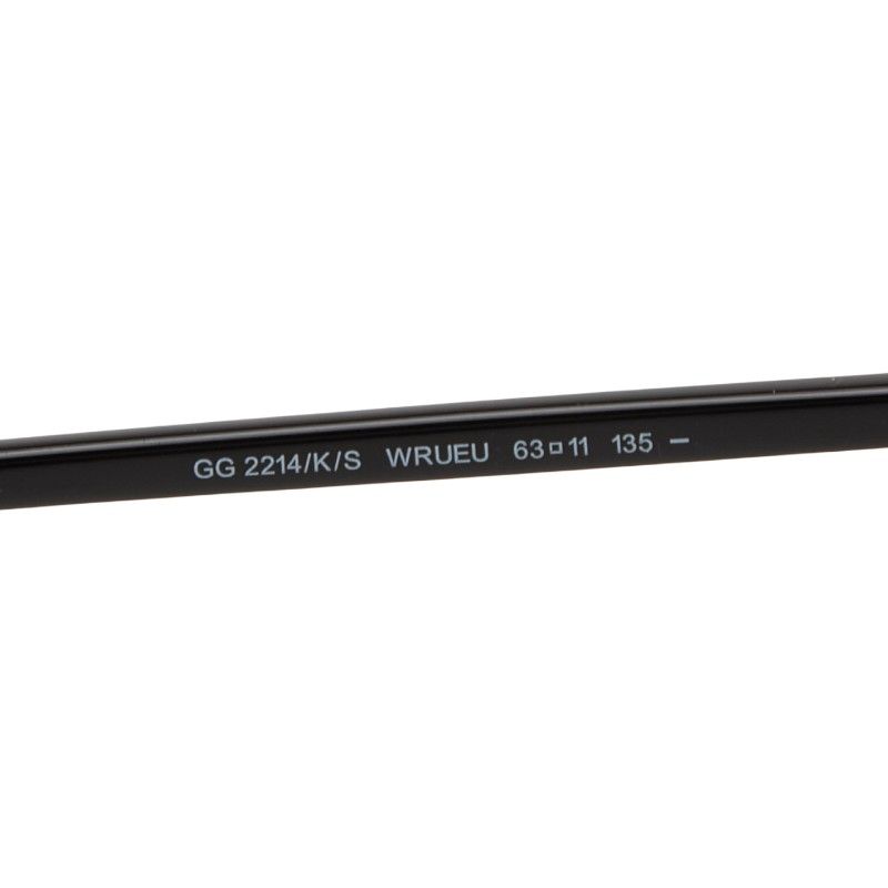 Gucci Gg2214 Black Gold Plastic Ladies Gucci