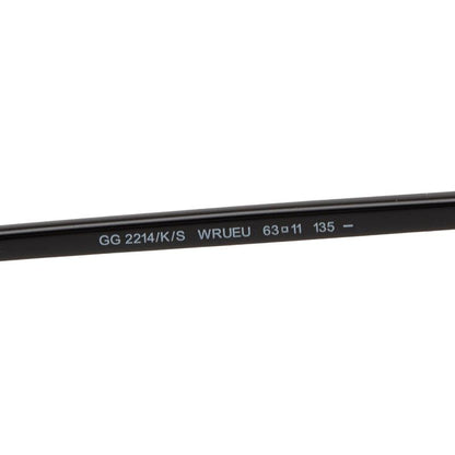 Gucci Gg2214 Black Gold Plastic Ladies Gucci