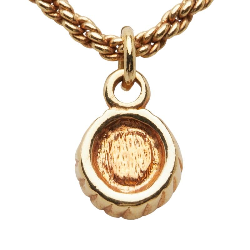 Dior Rhinestone Gold Plated Women's Dior