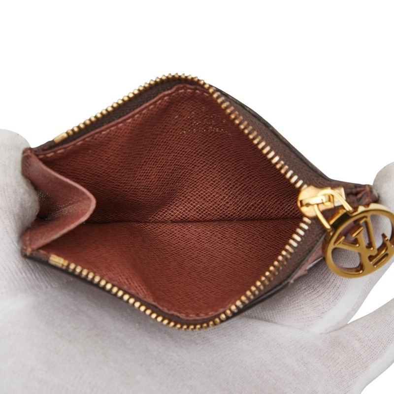 Louis Vuitton Monogram Porte Carte Romy M81880 Brown PVC Leather Women Louis
