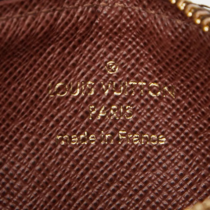 Louis Vuitton Monogram Porte Carte Romy M81880 Brown PVC Leather Women Louis