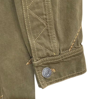Good 06aw Christian Dior Galliano Period Long Trucker Jacket Size 40 Khaki