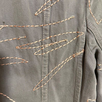 Good 06aw Christian Dior Galliano Period Long Trucker Jacket Size 40 Khaki