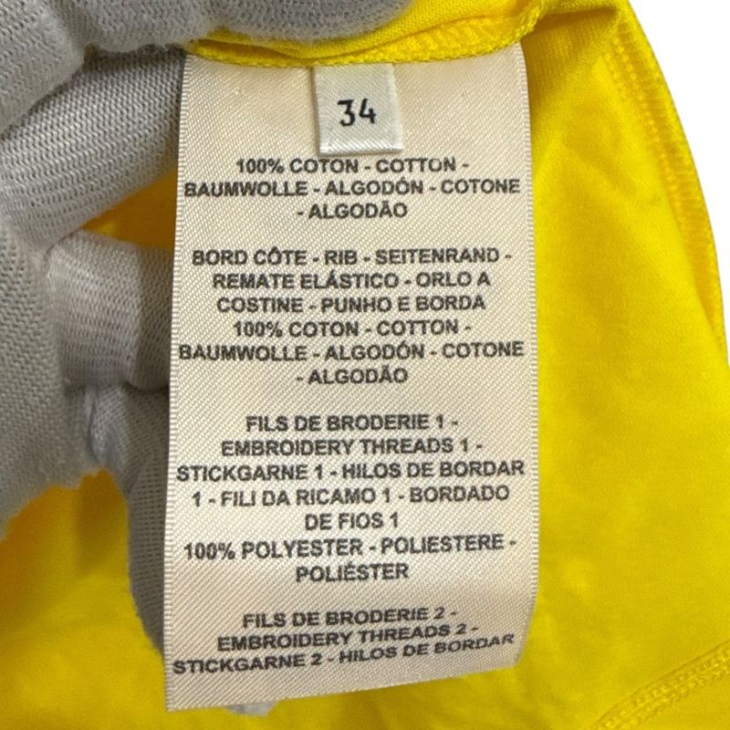 22aw Hermes H Embroidery Short Sleeve Crew Neck T-Shirt Cut and Sewn 2h4614du