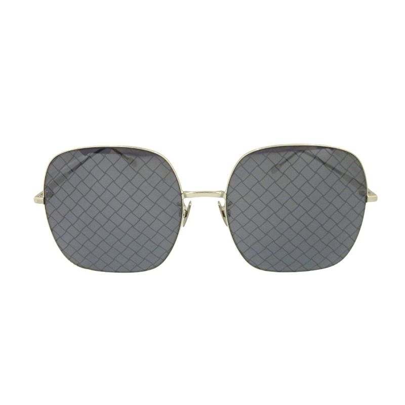 Good Bottega Veneta Intrecciato Lens Sunglass Es Square Eyewear Bv0202s Black