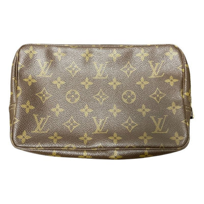 Good Louis Vuitton Monogram Trousse Toilette 23 Clutch Bag M47524 Brown Ladies