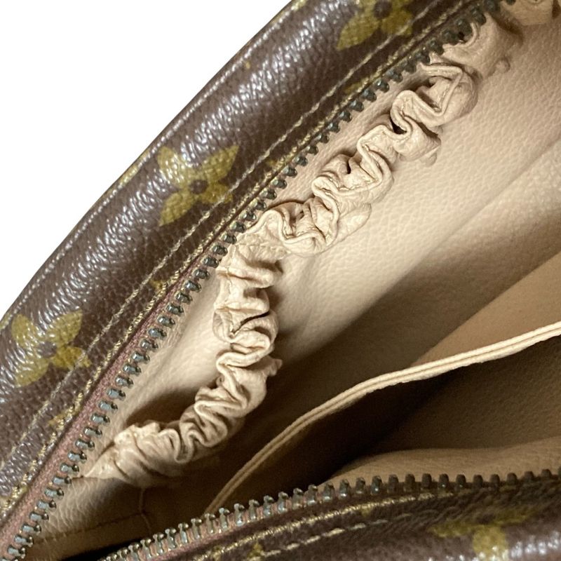 Good Louis Vuitton Monogram Trousse Toilette 23 Clutch Bag M47524 Brown Ladies