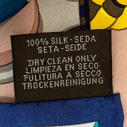 Hermes Carre 90 Panoplie Equestre Complete Set of Equestrian Accoutrements Silk