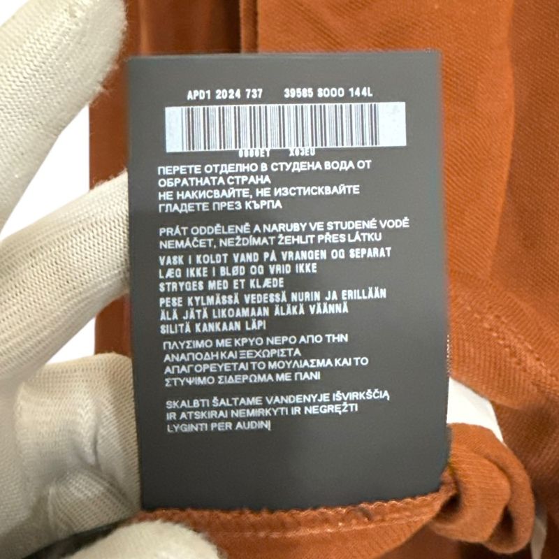 24ss Prada Pique and Jersey Polo Shirt Polo Shirt Size 34 Brown Women Used