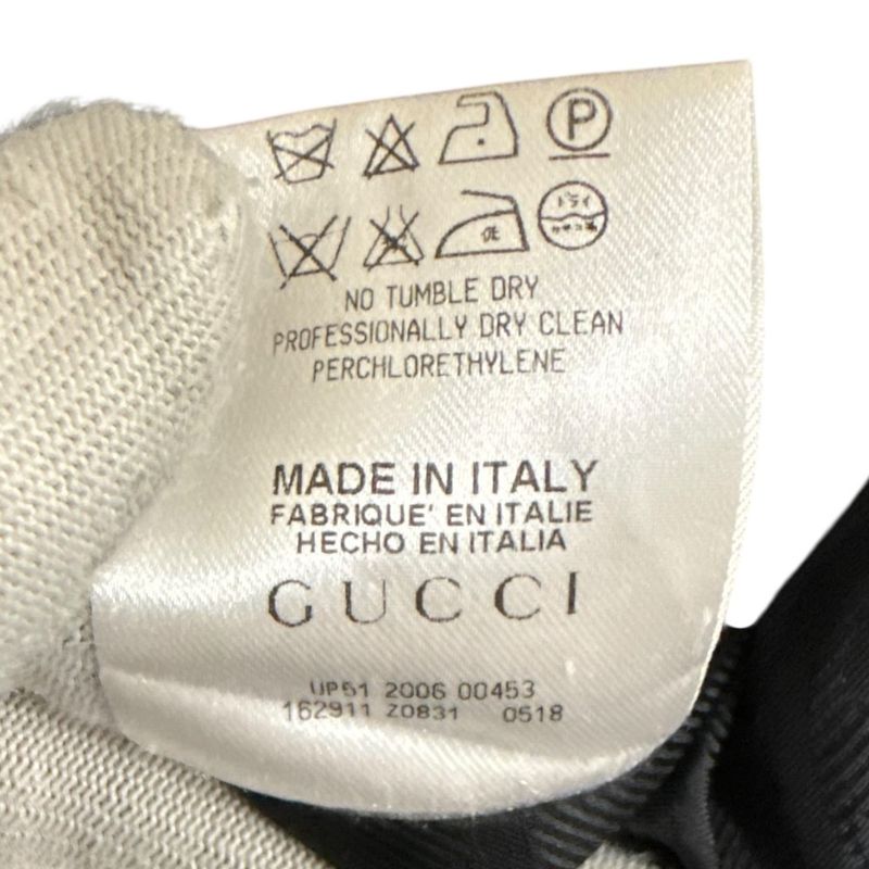 Gucci Herringbone Pattern Tailored Jacket Size 44 Brown Ladies Used