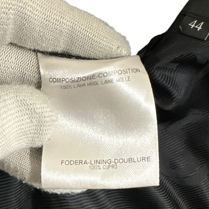 Gucci Herringbone Pattern Tailored Jacket Size 44 Brown Ladies Used