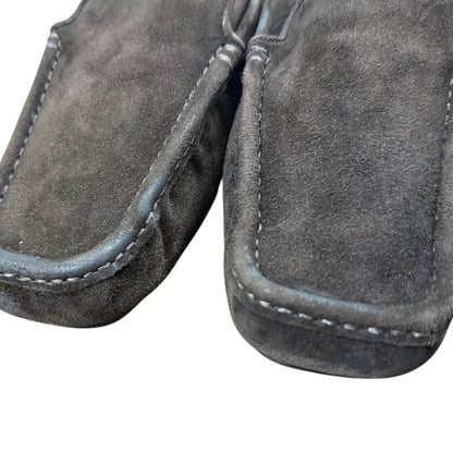 Hermes Suede Slipper Loafer Size 36 Equivalent to 23cm (9.06in) Brown Women's