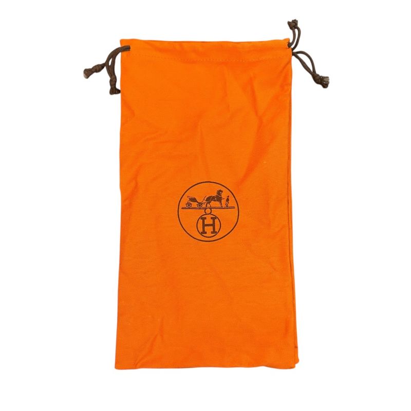 Hermes Suede Slipper Loafer Size 36 Equivalent to 23cm (9.06in) Brown Women's