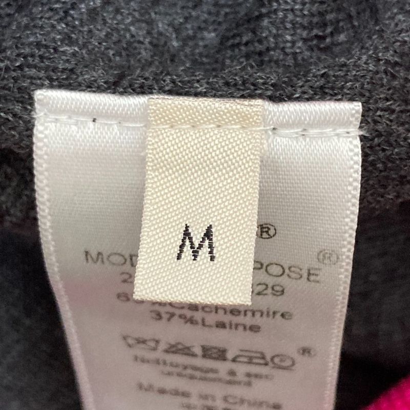 Celine Phoebe Period Cashmere Wool Knit Cardigan Size M Navy Women's Preowned