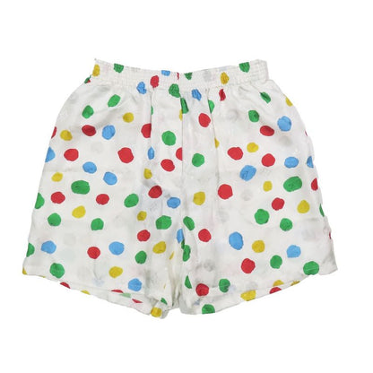 Unused Louis Vuitton × Yayoi Kusama Lv×yk Silk Monogram Multi Dot Shorts Easy