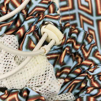 Gucci Zakco Lovelight Square G Nylon Blouson Jacket 703383 Size 40 Light Blue