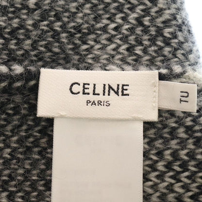 Celine 22aw Boy Doll Boy Doll Mohair Knit Hat Black 2ac38901s