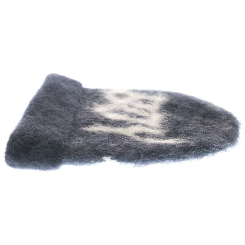 Celine 22aw Boy Doll Boy Doll Mohair Knit Hat Black 2ac38901s