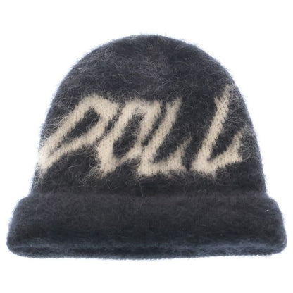 Celine 22aw Boy Doll Boy Doll Mohair Knit Hat Black 2ac38901s