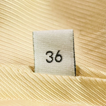 Good Gucci Double G Buckle Cady Silk Wool Long Vest Dress 609245 Size 36 Ivory